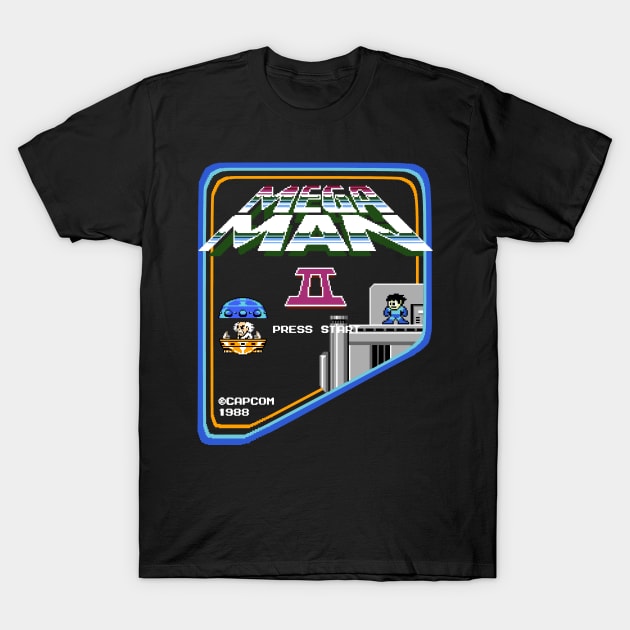 Mega Man 2 T-Shirt by Brainfrz